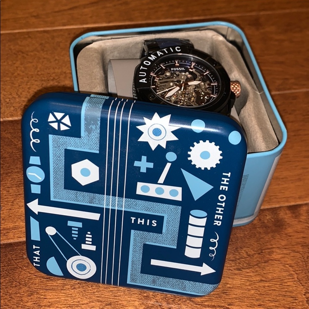 Men’s Fossil Skeleton Watch
